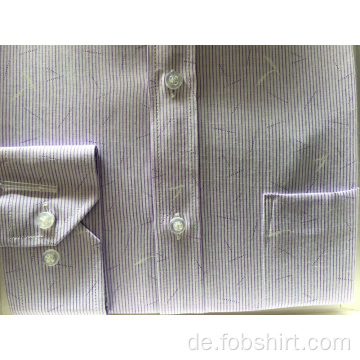 Hign Class Garn gefärbtes Business-Shirt